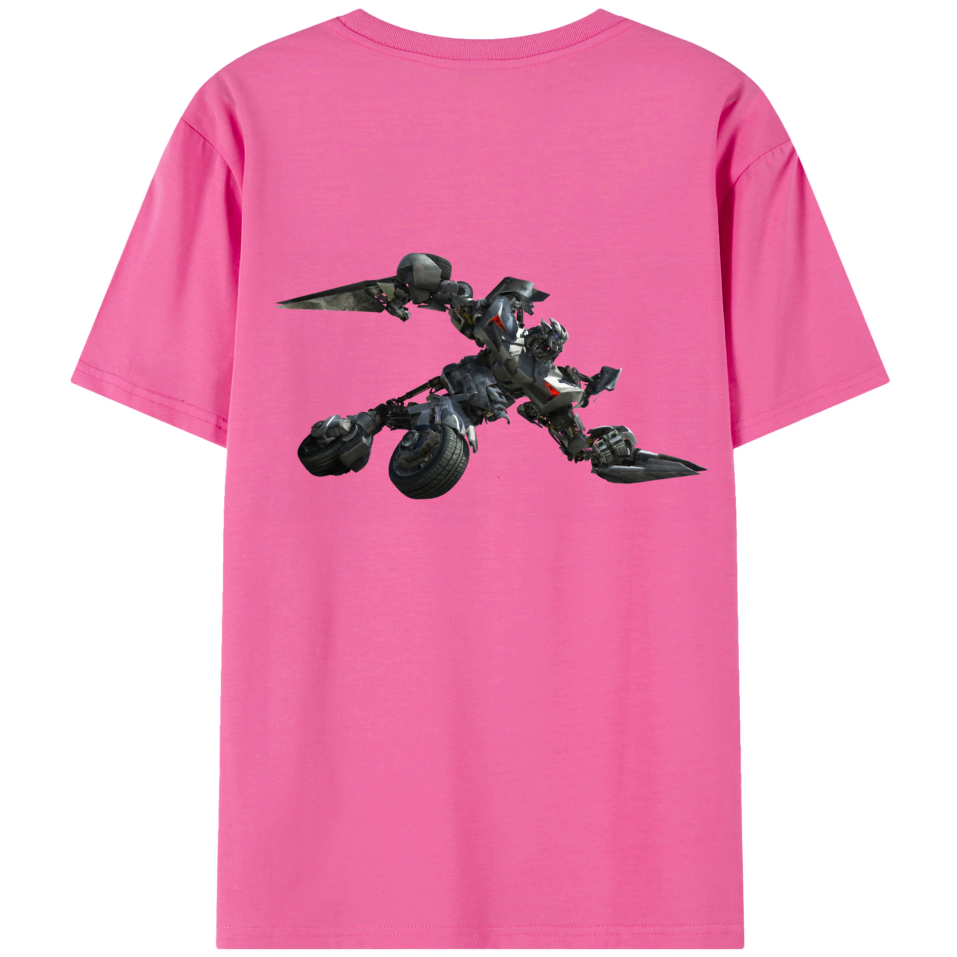 （画像用） Transformers トランスフォーマー レディース半袖Tシャツ(バックプリント)